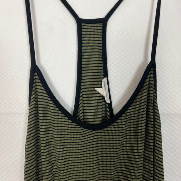 Silence + Noise Striped Sleeveless Romper Size L - Picture 3 of 9